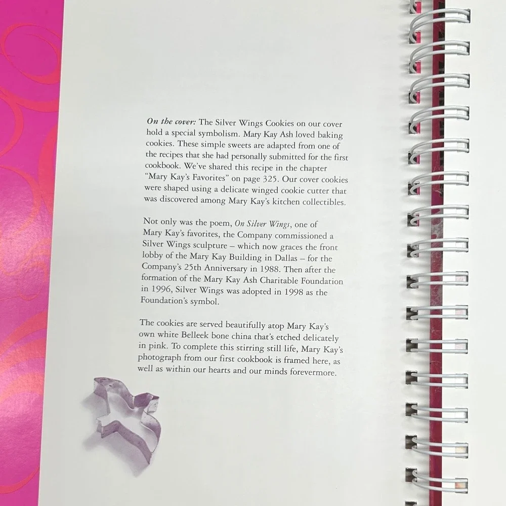 And Stirred with Love Mary Kay Family Recipes Reflections Cookbook 2002 Spiral